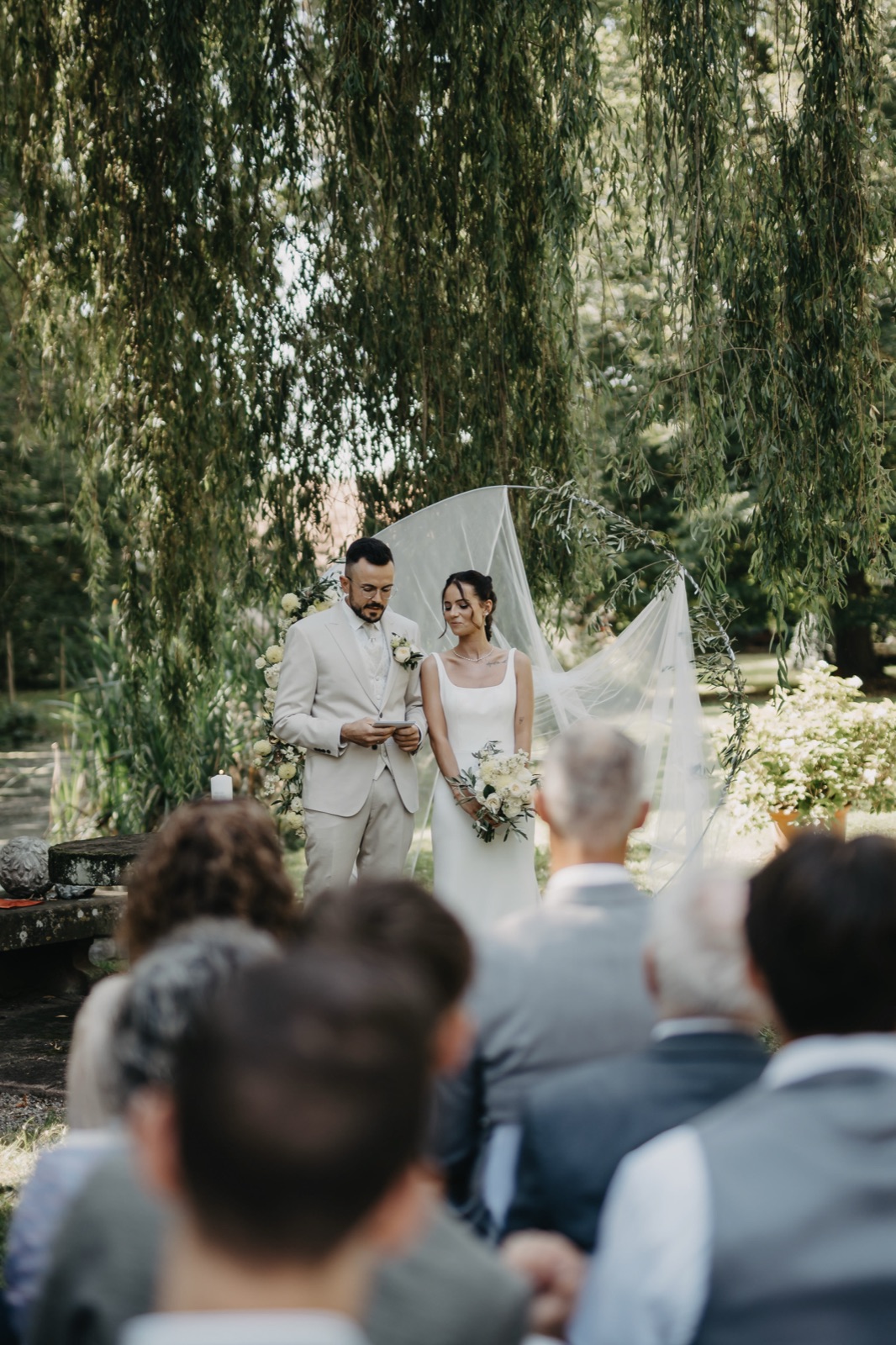 Freie Trauung - Gel&uuml;bde unter B&auml;umen